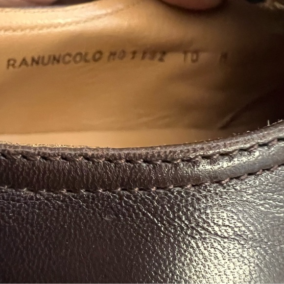 Bruno Magli Ranuncolo Mens lace up leather  dress shoes size 10 M - Picture 8 of 8